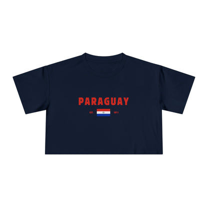 Paraguay Heritage Cropped Tee