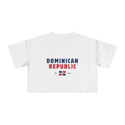 Dominican Republic Heritage Cropped Tee