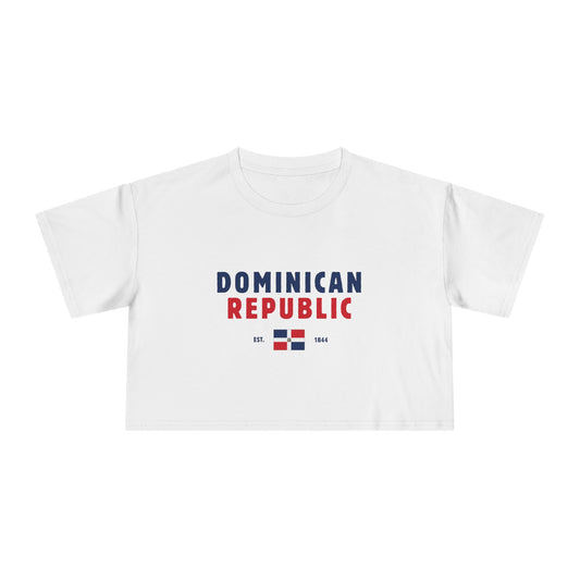 Dominican Republic Heritage Cropped Tee