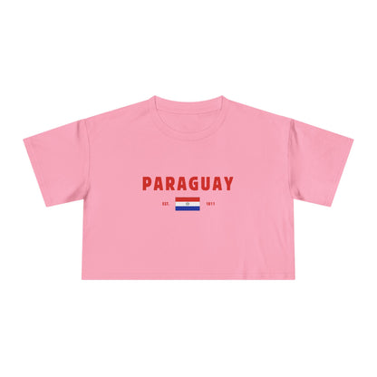 Paraguay Heritage Cropped Tee
