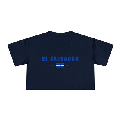 El Salvador Heritage Cropped Tee