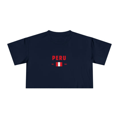 Peru Heritage Cropped Tee