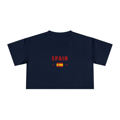 Spain Heritage Cropped Tee