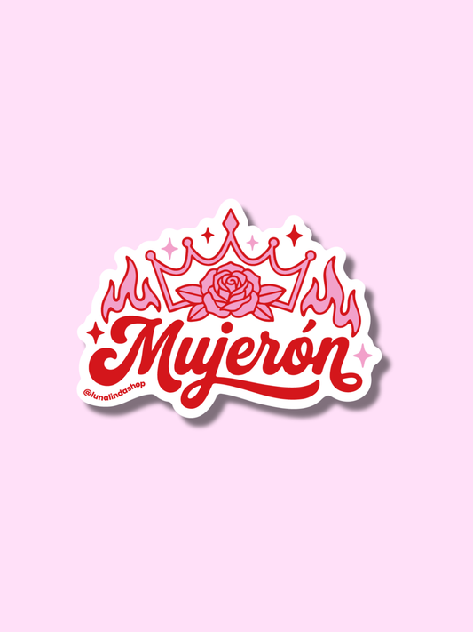 Mujerón Sticker