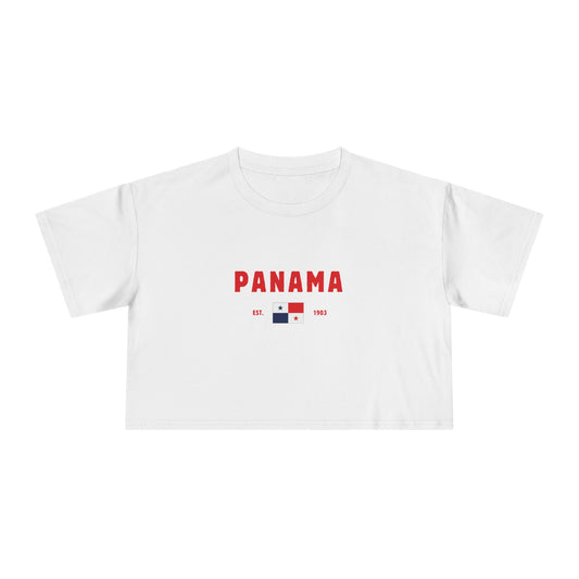 Panama Heritage Cropped Tee