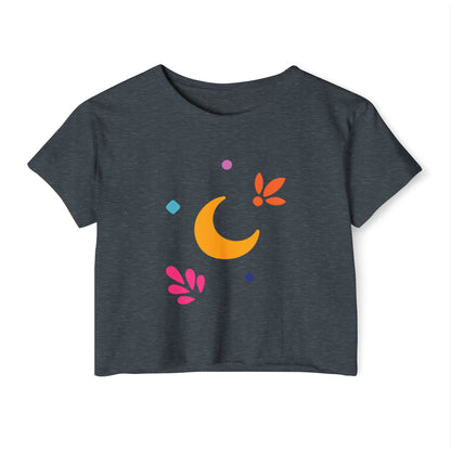 Luna Linda Elements Cropped Tee
