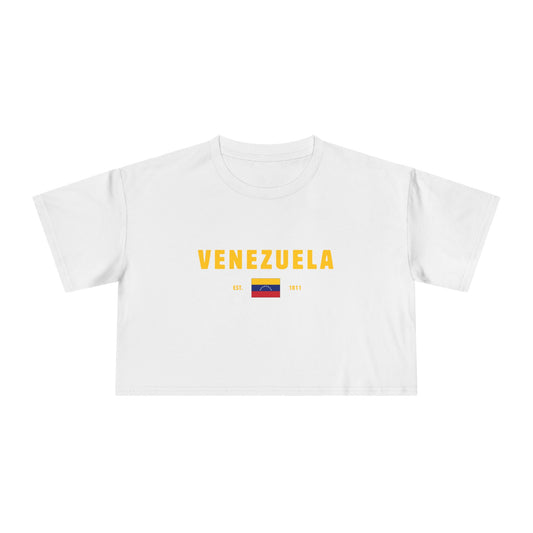Venezuela Heritage Cropped Tee