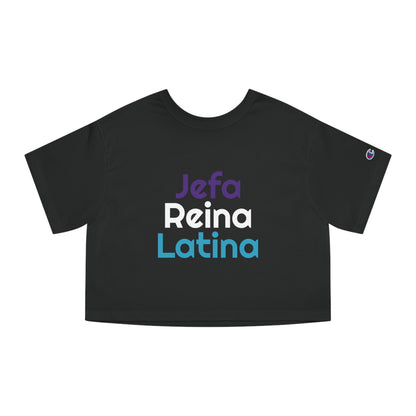 Jefa Reina Latina Cropped Tee