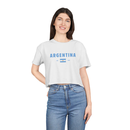Argentina Heritage Cropped Tee