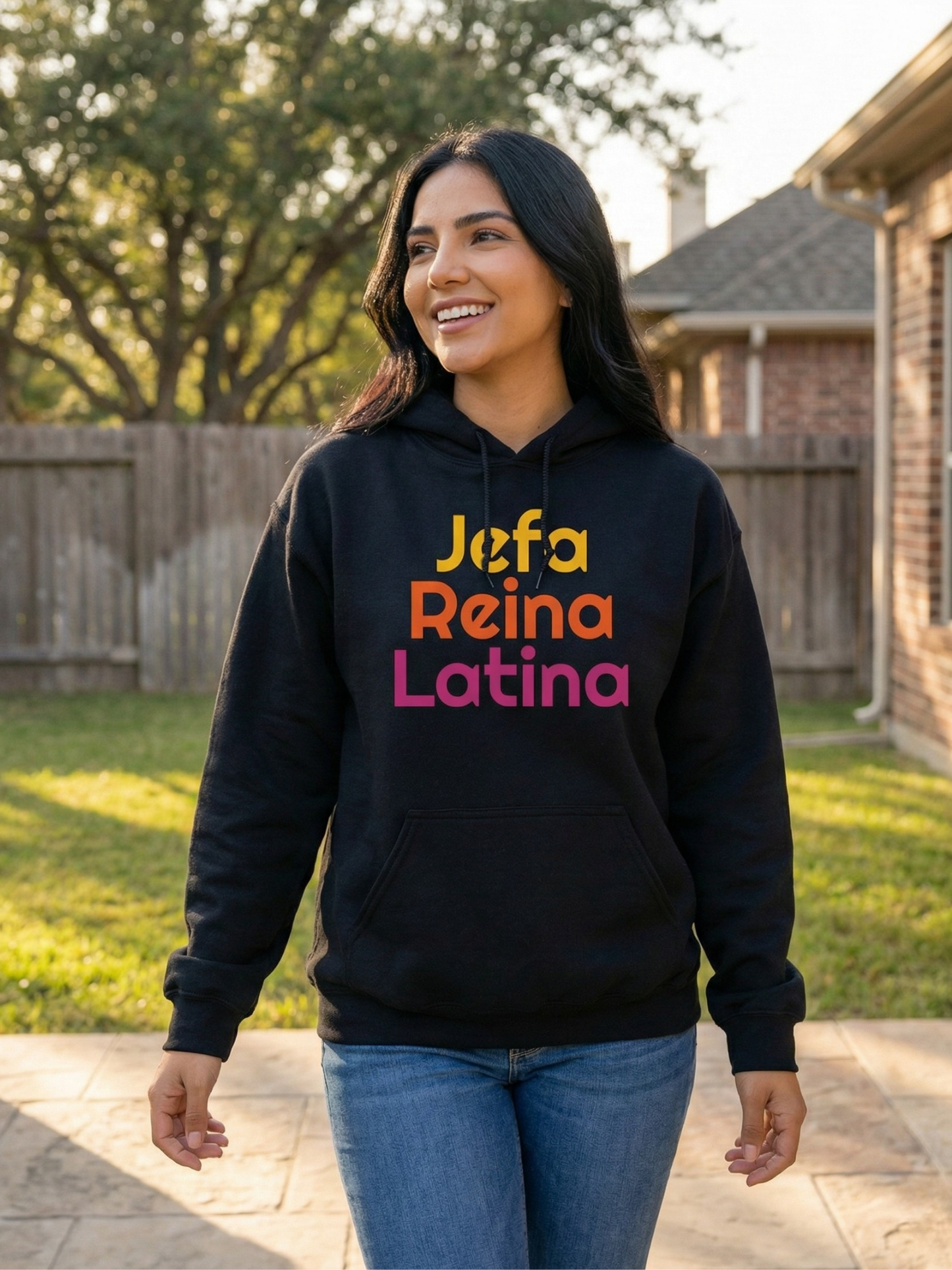 Jefa Reina Latina Hoodie